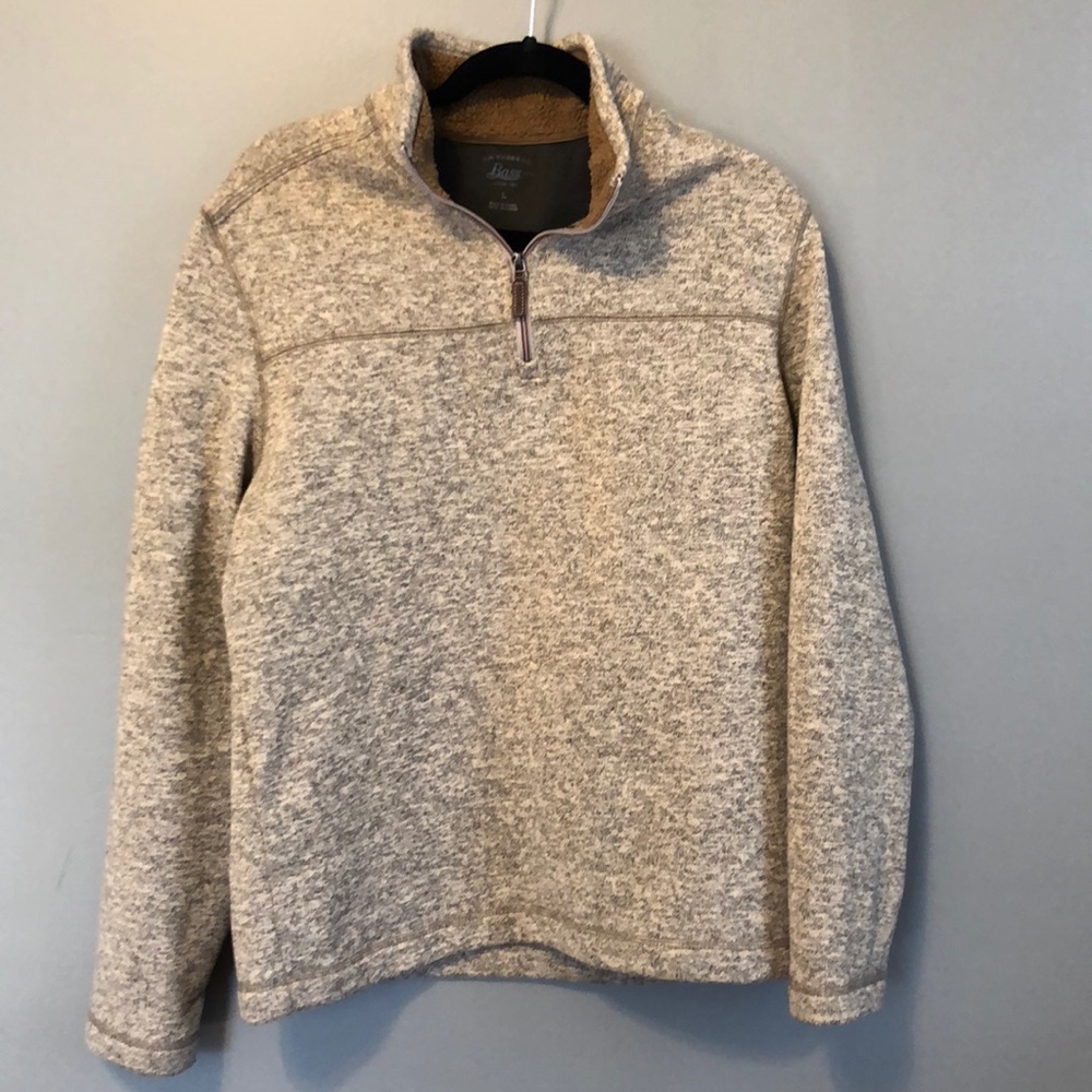 Quarter zip Bass pullover